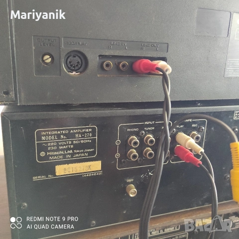 Hitachi D220 / Hitachi HA-270, снимка 4 - Декове - 54311881