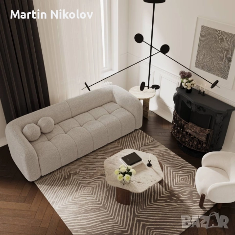 Триместен диван HAUSSMANN, снимка 2 - Дивани и мека мебел - 52723885