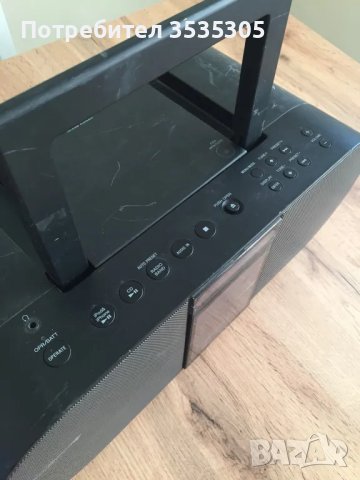 Касетофон Сони sony zs-s4ip audio system cd/tuner/aux/iphone, снимка 4 - Радиокасетофони, транзистори - 50225070