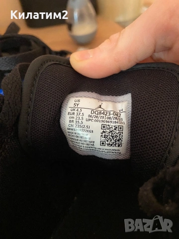 Nike Air Jordan 1 Mid Royal Blue, снимка 4 - Маратонки - 54123137