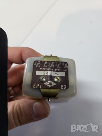 Специално Реле ЕХ ( взривозащитено ) - ЕР5 - захранване 24 волта , 5 х 16 А, снимка 2 - Друга електроника - 39596724