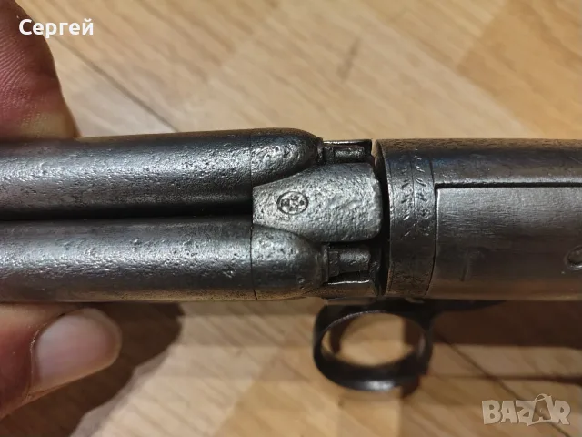 Капсулна пиперница, снимка 3 - Антикварни и старинни предмети - 56167133