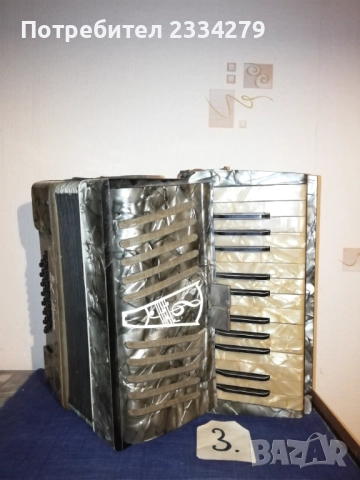 Акордеони,,Weltmaister" стар немски 40баса  и ,,Bella Donna" 42баса и други. . , снимка 12 - Акордеони - 41353667