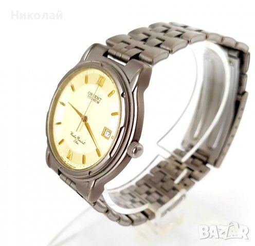 Orient Titanium Ориент - аналогов мъжки часовник, снимка 2 - Мъжки - 38646162
