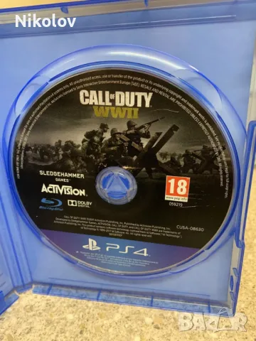 Call of Duty WWII PS4 COD (Съвместима с PS5), снимка 4 - Игри за PlayStation - 49215442