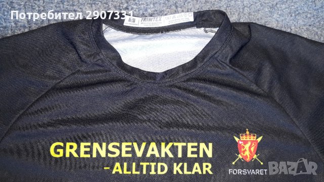 Тениска от граничната служба. Норвегия, снимка 3 - Тениски - 40791817