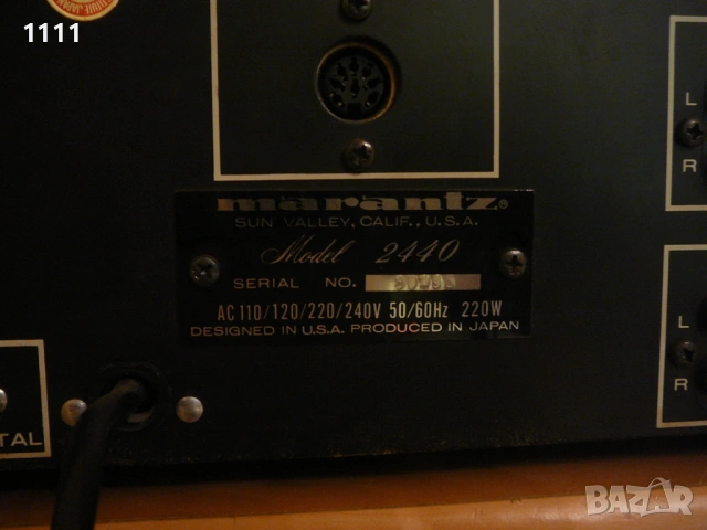 MARANTZ 2440 UNIKAT, снимка 8 - Ресийвъри, усилватели, смесителни пултове - 37884660