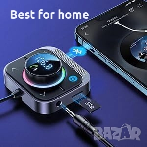 FM предавател joyroom JR-CL18, 2x USB + USB-C, 30W, снимка 2 - Други - 51775942