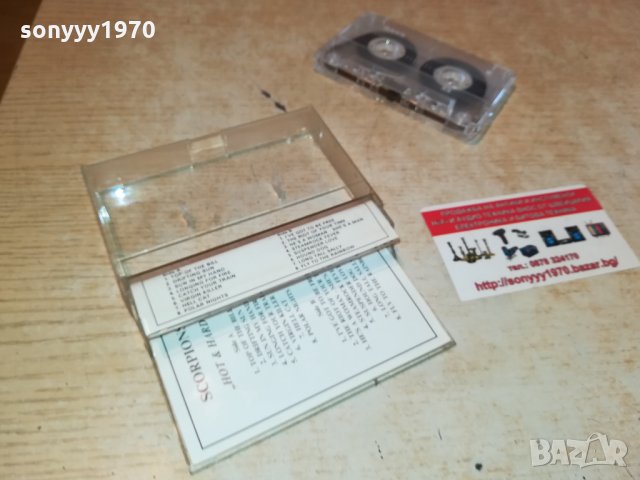 SCORPIONS-АУДИОКАСЕТА 2409211239, снимка 13 - Аудио касети - 34238770