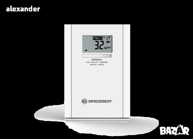 Сензор за качество на въздуха ФПЧ10 и ФПЧ 2,5 µm BRESSER