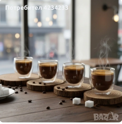 Комплект термоустойчиви чаши 