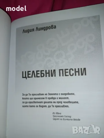 Целебни песни - Лидия Линдрова, снимка 3 - Други - 49062262