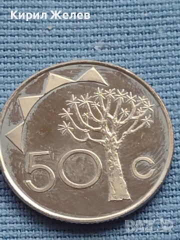 Монета 50 цента 1993г. Намибия рядка за КОЛЕКЦИОНЕРИ 41139