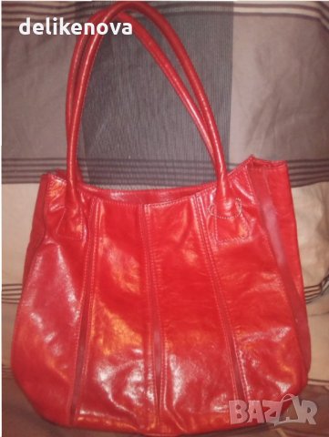   Saccus. Голяма кожена чанта, снимка 4 - Чанти - 33623858