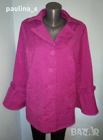 Два различни броя / Разкошно марково сако тип манто / голям размер , снимка 5 - Палта, манта - 30411001