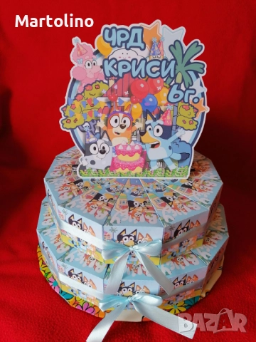 Кутийка за лакомства и подаръци Блуи и Бинго, снимка 10 - Други - 52927605