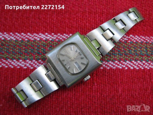Автоматичен дамски часовник Сейко 5, снимка 1 - Антикварни и старинни предмети - 32145525