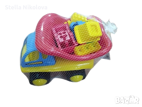 Детски камион с конструктор