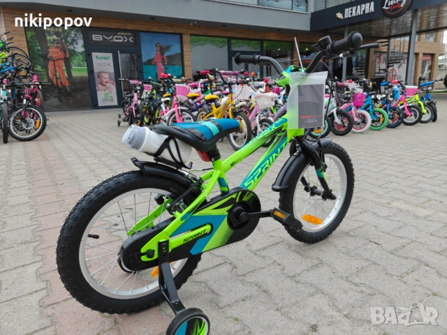 SPRINT Велосипед 16" ROBIX жълт, снимка 11 - Велосипеди - 53918236