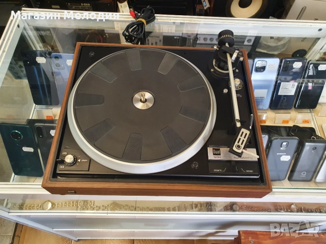 💽📻📀🎶 Грамофон DUAL CS 1234 В отлично техническо и визуално състояние., снимка 6 - Грамофони - 46056569