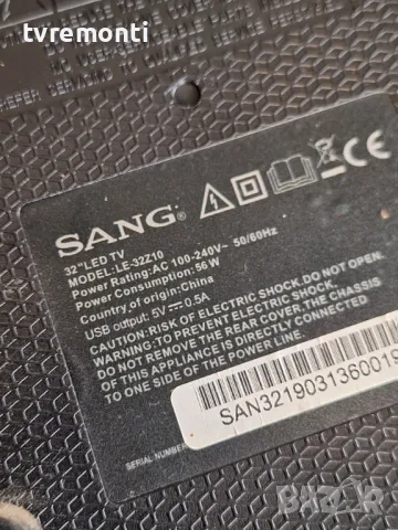 Оригинално дистанционно управление за телевизор SANG модел LE-32A10, снимка 3 - Дистанционни - 49694384