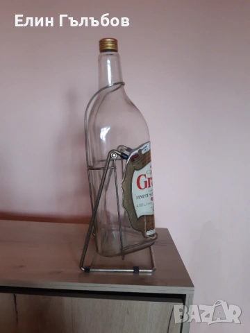 Галон (бутилка) от укски Grant"s, на люлка, 4.5 литра, снимка 4 - Други стоки за дома - 54039542