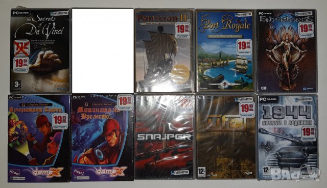 Игри за компютър, PC games, Оригинални игри за PC DVD/CD от 2 до 10 лв, снимка 3 - Игри за PC - 32796102