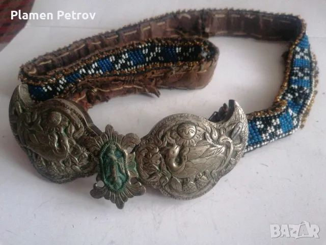 сребърни пафти с колан 