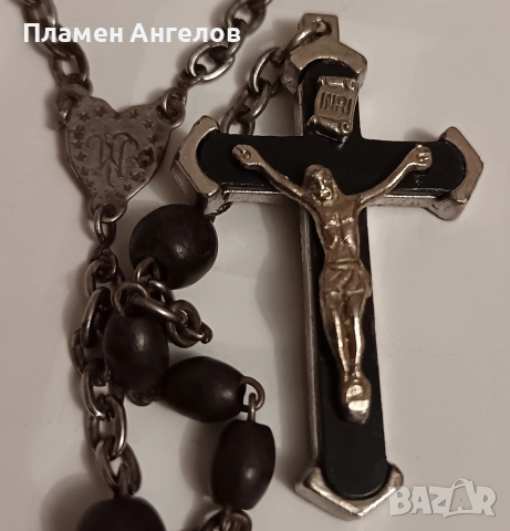 Антична Рядка католическа броеница - кулие. , снимка 7 - Антикварни и старинни предмети - 52620472