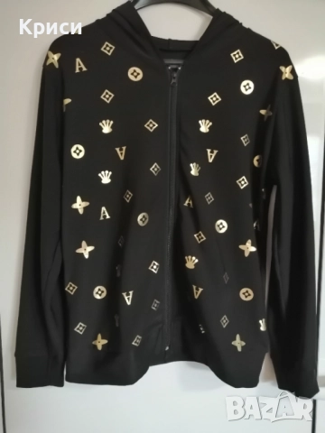 Летен суитчър и чанта златно и черно 