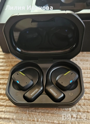 Безжични слушалки, AI преводач, 135 езика, Hi-Fi стерео звук, черни, пълен комплект, снимка 2 - Слушалки за компютър - 53915023