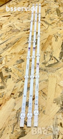 LED Комплект Vestel 40 инча 17DLB40 ( 3 ленти 7/8 диода ) , снимка 2 - Части и Платки - 33860648
