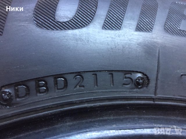 1 бр. 215/65/16 BRIDGESTONE ,DOT 2115, снимка 3 - Гуми и джанти - 42926421