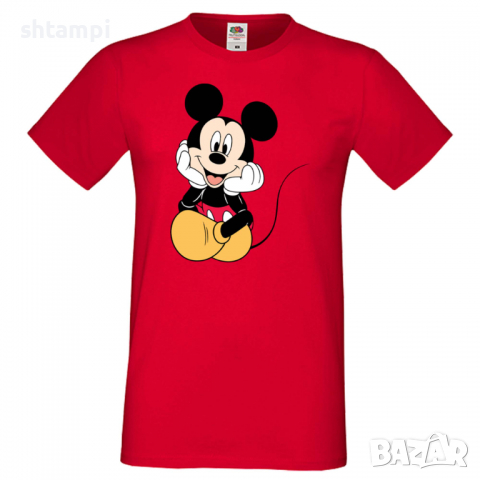 Мъжка тениска Mickey Mouse 3 Подарък,Изненада,Рожден ден, снимка 8 - Тениски - 36576280