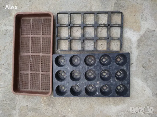 Табли за разсад за почва и хидропоника