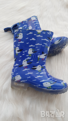 Гумени ботуши №22 - светещи, снимка 7 - Детски боти и ботуши - 44687979