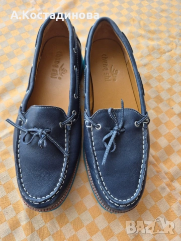 Дамски мокасини естествена кожа 39 номер, снимка 3 - Дамски ежедневни обувки - 53900142