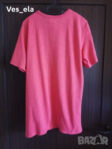 Спортна тениска цвят диня LOGG за мъж/момче , снимка 3 - Тениски - 30019435