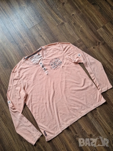 Страхотен мъжки суитчър блуза CAMP DAVID размер 3XL , снимка 2 - Суичъри - 52697566