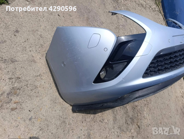 Предна броня за Opel Zafira C / Опел Зафира Ц до 2017 г., снимка 3 - Части - 53275645