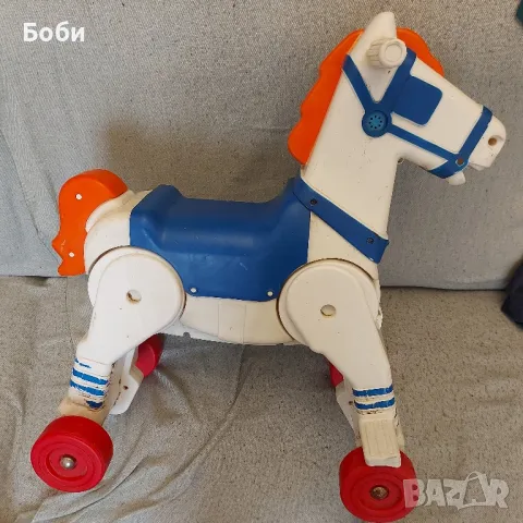 Стара Пластмасова Италианска Играчка Чико Конче за Бутане, снимка 2 - Колекции - 47620515