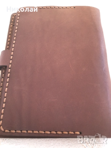 Калъф / портфейл за пътуване BURGUNDY COLLECTIVE, естествена кожа, ръчна изработка, ЮАР топ качество, снимка 7 - Портфейли, портмонета - 52109731