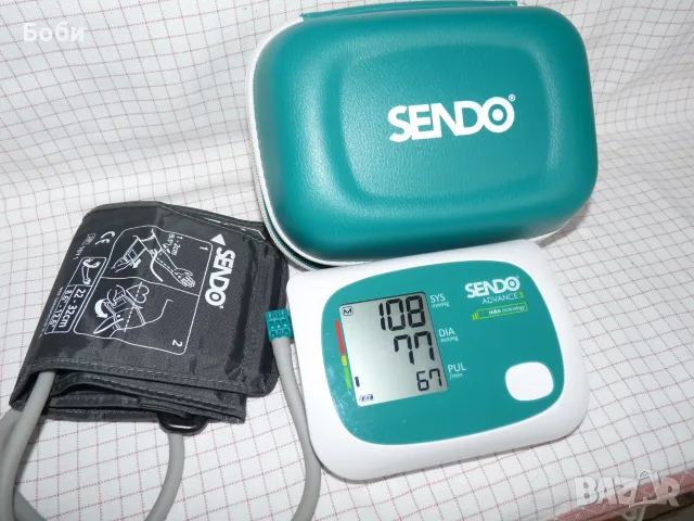 Sendo Advance 3- японски апарат за кръвно, снимка 4 - Уреди за диагностика - 55674344
