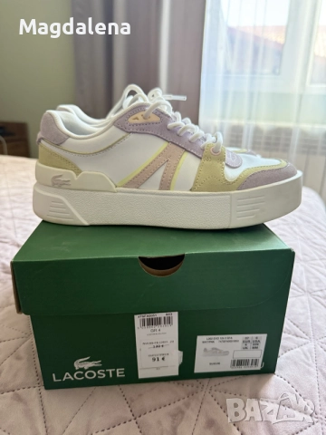 Кецове Lacoste бели, снимка 2 - Дамски ежедневни обувки - 55986220