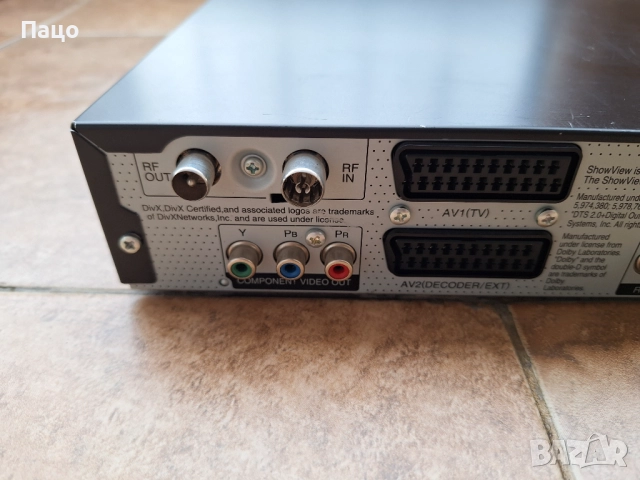 Panasonic DVD Recorder DMR-ES15 , снимка 7 - Плейъри, домашно кино, прожектори - 52742634