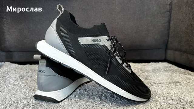 HUGO BOSS мьжки сникьрси/
маратонки размер 45/46 стелка 30.5см.