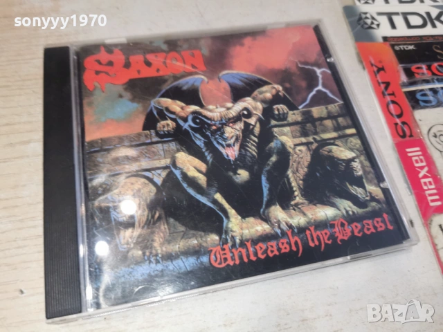 SAXON CD 0202261320, снимка 5 - CD дискове - 53321815