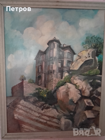 картина масло фазер 63/53 Пловдив, снимка 3 - Картини - 44601666