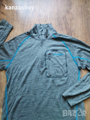 dovrefjell merino wool - мъжка мерино блуза М, снимка 5 - Блузи - 52793642