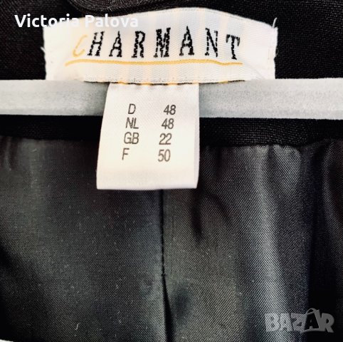 Стилно черно сако CHARMANT, снимка 5 - Сака - 34273957